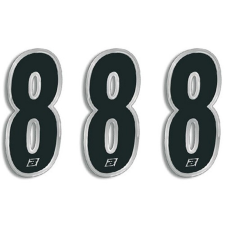 BlackBird Versenyszámok - 15x7 cm BLACKBIRD Vázak, idomok, kiegészítők Kiegészítő egyéb motorkerékpár alkatrész