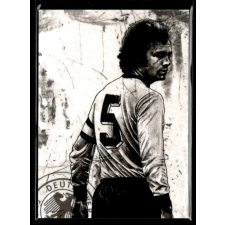 BlackLab 2024 BLACKLAB MASTERS &amp; CUTS THE BLACKLAB SKETCHBOOK #18 Franz Beckenbauer gyűjthető kártya
