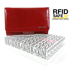 BLACKLINE RF védett, piros női pénztárca W8627-3 pénztárca
