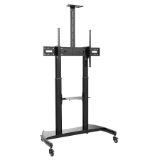 Blackmount Blackmount T100 gurulós padlóállvány, 60"-100", max 80kg tv állvány és fali konzol