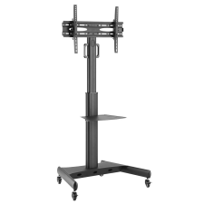 Blackmount Blackmount T40 LCD/TV gurulós padlóállvány, állítható, 32"-65", aluminium tv állvány és fali konzol