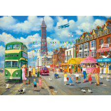  Blackpool sétány puzzle 1000 darabos puzzle, kirakós