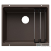 Blanco ETAGON 500-U kávé gránit mosogató, lefolyó nélküli kivitel 527760
