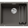 Blanco ETAGON 500-U-PD Vulkánszürke színű tart.Gránit mosogatótál (527258) (527258)