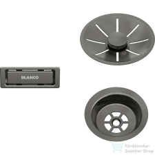 Blanco InFino szett 1 medencéhez satin dark steel 206900 mosogatótálca