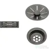 Blanco InFino szett 1 medencéhez satin dark steel 206900 (206900)