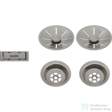 Blanco InFino szett 2 medencéhez satin platinum 207410 (207410) mosogatótálca