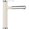 Blanco konyhai csaptelep Linee-S 526957 nyomásálló lágyfehér/króm