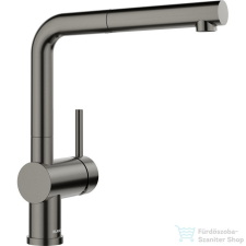 Blanco Linus-S kihúzható fejes mosogató csaptelep, satin dark steel 527733 csaptelep