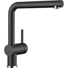 Blanco LINUS-S Silgránit Fekete színű Gránit csaptelep (526148) (526148) csaptelep