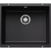 Blanco ROTAN 500-U fekete, excenter nélkül
