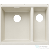 Blanco SUBLINE 340/160-U SILGRANIT mosogatótál balos főmedencével lefolyó nélküli kivitel, törtfehér 527820