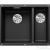 Blanco SUBLINE 340/160-Uj silgranit mosogató medence balos főmedencével antracit 523548