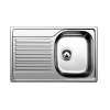 Blanco TIPO 45S COMP.C MOSOGATÓ 3,5" ROZSDAMENTES 780X500MM