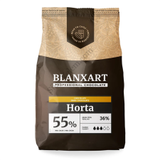 Blanxart Horta 55%-os étcsokoládé korong 1 kg csokoládé és édesség