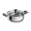 BLAUMAN Gourmet Line 24 cm fedővel alacsony lábas (BL-3858)