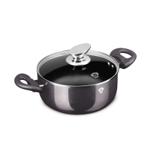 Blaumann BL-3963 Carbon Pro lábas fedővel 20cm Fekete edény