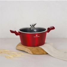 Blaumann BL-3986 lábas fedővel 24cm Piros edény