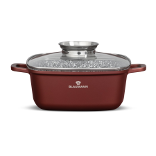Blaumann BL-4091 Cerastone Főzőedény üveg fedővel Ø 22cm 3.5L - Bronz (BL-4091) edény