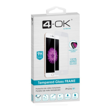 BLAUTEL 4-OK képernyővédő üveg (3D full glue, íves, teljes felületén tapad, tok barát, karcálló, 9H) FEKETE [Apple iPhone 11] (PRFI9B) mobiltelefon kellék