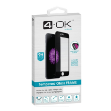 BLAUTEL 4-OK képernyővédő üveg (3D full glue, íves, teljes felületén tapad, tok barát, karcálló, 9H) FEKETE Apple iPhone 14 Pro mobiltelefon kellék