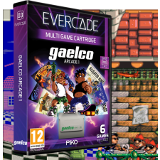 Blaze Entertainment Evercade #03, Gaelco Arcade 1, 6in1, Retro, Multi Game, Játékszoftver csomag videójáték