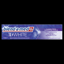  Blend-A-Med fogkrém 75 ml 3D White Classic Fresh tusfürdők