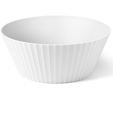 BLIM PLUS Nettuno XL CI50-000 Artic White tál, 30 cm (CI50XL-000) tányér és evőeszköz