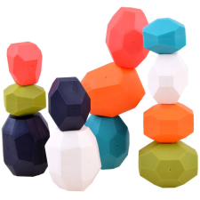  Blokkok STONES puzzle piramis mérleg #3990 oktatójáték