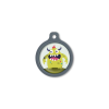 Blucky Beastie Pastel Green Dog Tag large
