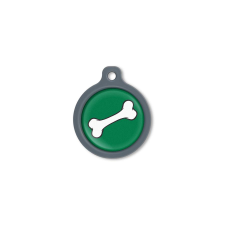 Blucky Bone Dark Green Dog Tag large nyakörv, póráz, hám kutyáknak