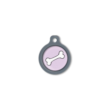 Blucky Bone Pastel Purple Dog Tag medium nyakörv, póráz, hám kutyáknak