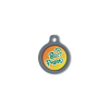 Blucky Graffiti Orange Dog Tag medium