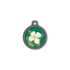 Blucky Jasmine Dark Green Dog Tag large