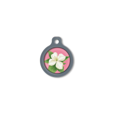 Blucky Jasmine Dark PInk Dog Tag medium nyakörv, póráz, hám kutyáknak