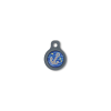Blucky Pirate Dark Blue Dog Tag small