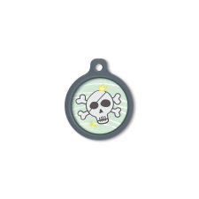 Blucky Pirate Turquoise Green Dog Tag large nyakörv, póráz, hám kutyáknak