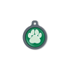 Blucky Wild Paw Dark Green Dog Tag large