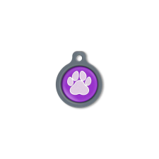 Blucky Wild Paw Purple Dog Tag medium nyakörv, póráz, hám kutyáknak