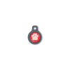 Blucky Wild Paw Red Dog Tag small