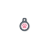 Blucky Wild Paw Rose Dog Tag small
