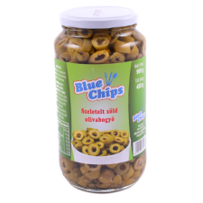 Blue Chips zöld szeletelt olivabogyó 900g alapvető élelmiszer