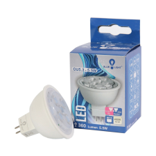 BLUE LIGHT Led 5,5W MR16 4000k 360lm Blue Light izzó