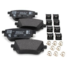 BLUE PRINT fékbetét készlet 106mm,49mm,hátsótengely,szerelőanyaggal autóalkatrész