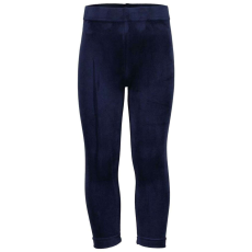 Blue Seven Éjkék tükör bársony leggings 3-4 év (104 cm)