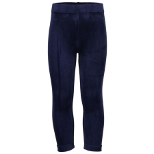 Blue Seven Éjkék tükör bársony leggings 4-5 év (110 cm) gyerek nadrág
