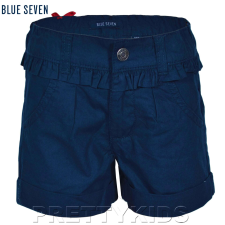 Blue Seven kék fodros short 18-24 hó (92 cm) gyerek nadrág