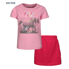 Blue Seven póló és szoknya szett lovas 2-3 év (98 cm) gyerek ruha szett