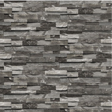  Blueback MAT Fekete kőfal tapéta, 200 x 255 cm tapéta, díszléc és más dekoráció