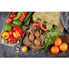  Blueback MAT Food22 zöldség és gyümölcs tapéta, 300 x 200 cm tapéta, díszléc és más dekoráció